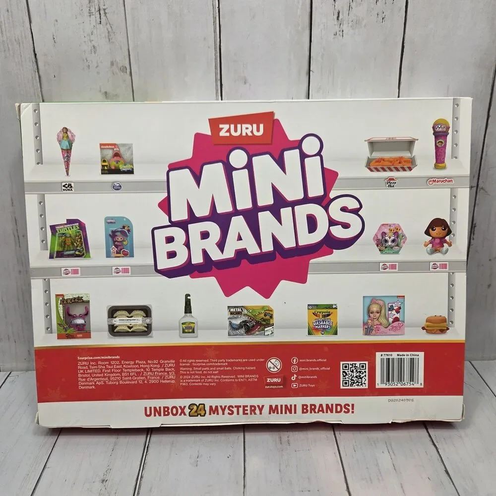 Limited Edition Mini Brands Advent Calendar 24 Mystery Collectibles Toys Zuru